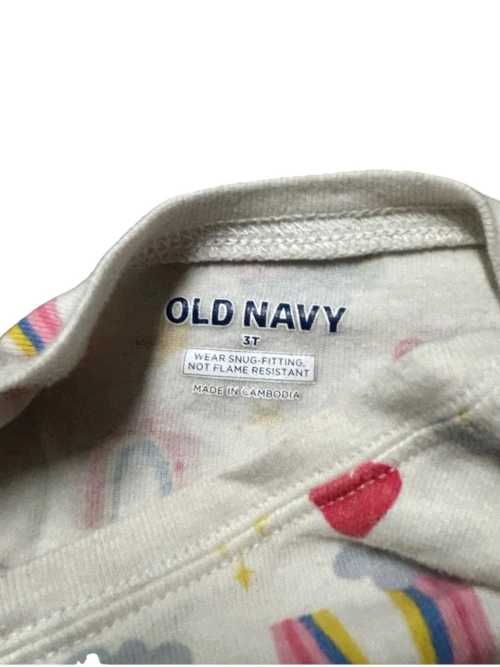 Toddler Girl Pajama Sets Rainbows Dancers Size 3T
